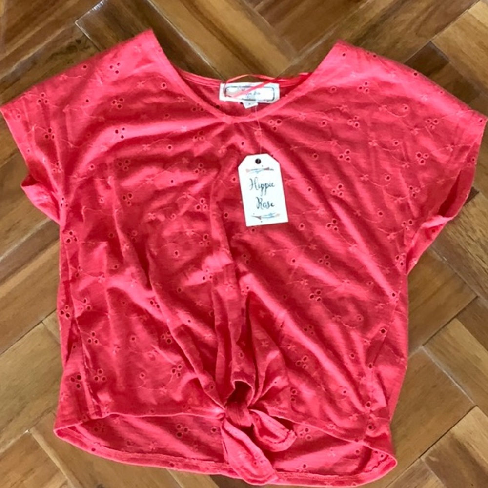 Fancy Red Lace Shirt